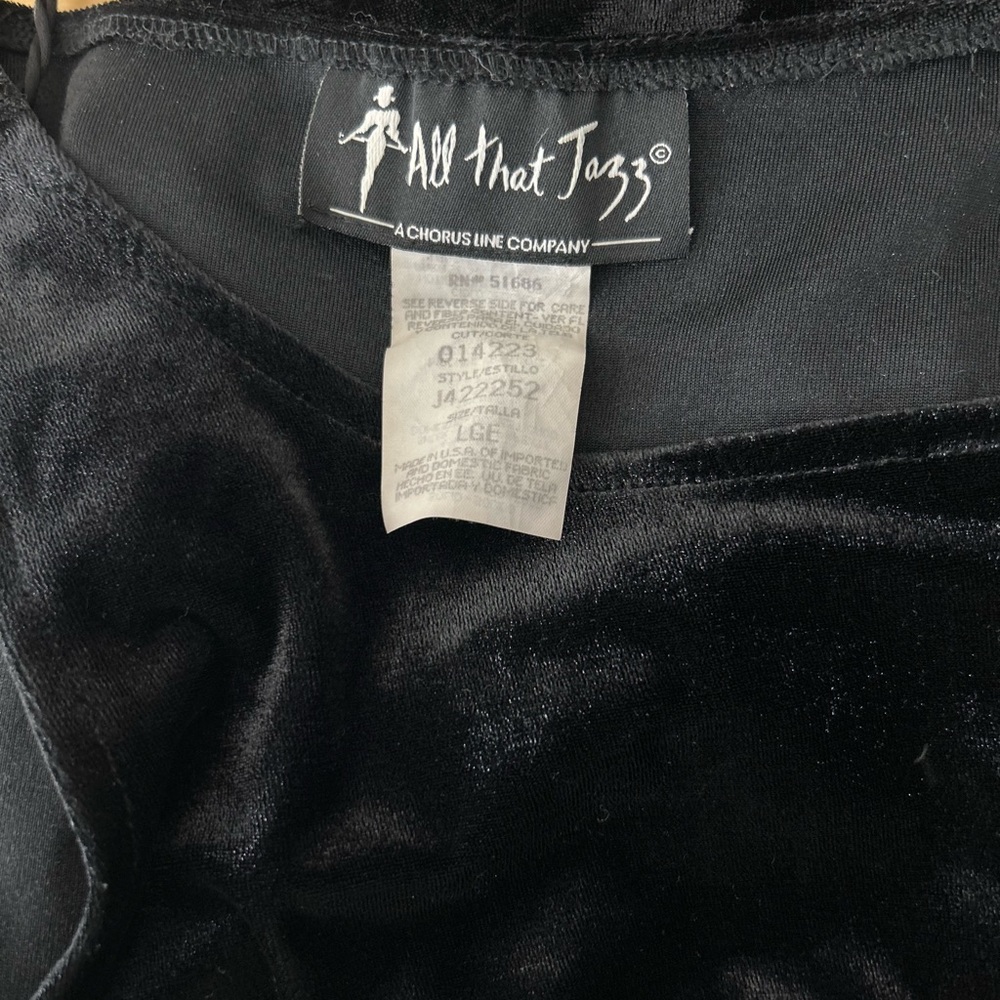 All that Jazz black velvet knit lace cutout waist sleeveless minidress L - Picture 3 of 15